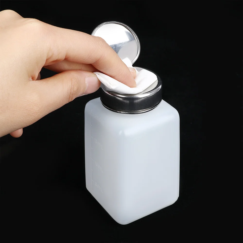 1 шт. Ёмкость жидкостный насос для алкоголя Пресс пустой Очиститель Ногтей