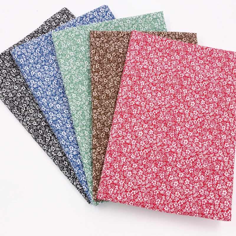 100*145 см хлопчатобумажная ткань для платья набивная DIY Ручная работа кукла шитье