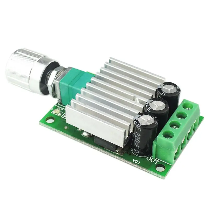 12V 24V 10A PWM DC Motor Speed Controller Adjustable Regulator Dimmer Control Switch for Fan Motors LED Light | Обустройство дома