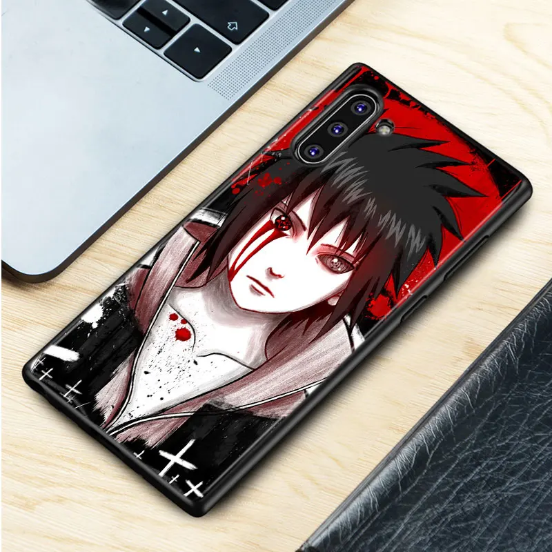 Черный силиконовый чехол аниме Наруто для samsung Galaxy Note 10Plus 10 Pro 9 8 S10 S9 S8 Plus S7 S6 Чехол Для Телефона - Цвет: Style 05