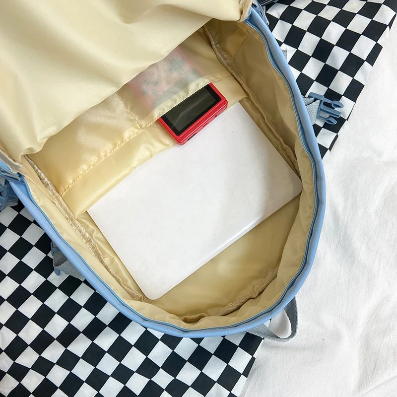 

Taoxiaolu Fashion Women Backpack Canvas Men Laptop Rucksack For Student Bookbag College Leisure Bag Girls Kawaii Travel Mochila
