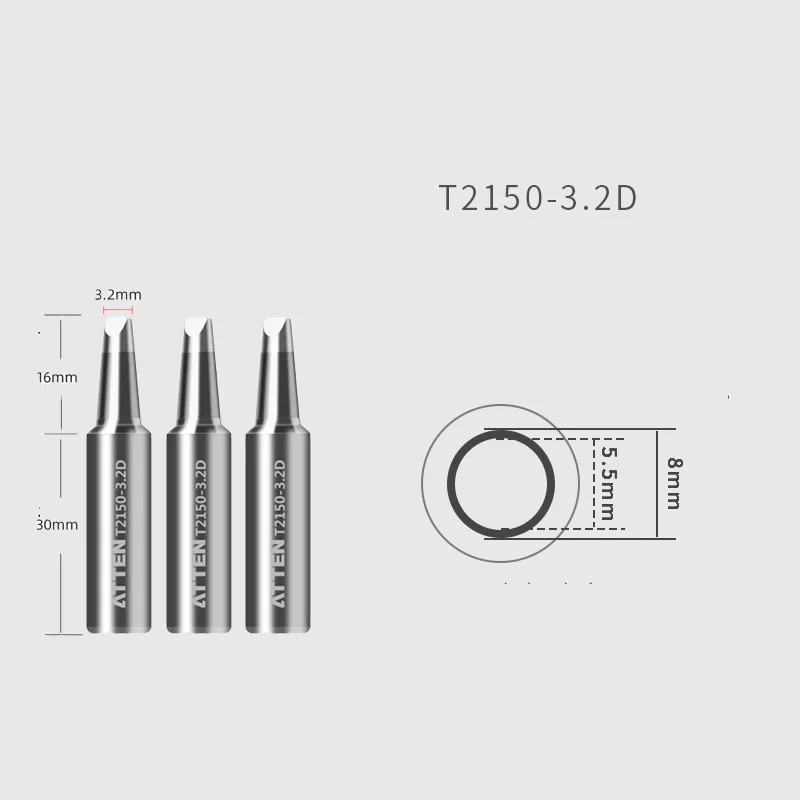 ATTEN аутентичный наконечник для ST 2150 ST-2150 ST 2150D ST-2150D паяльник