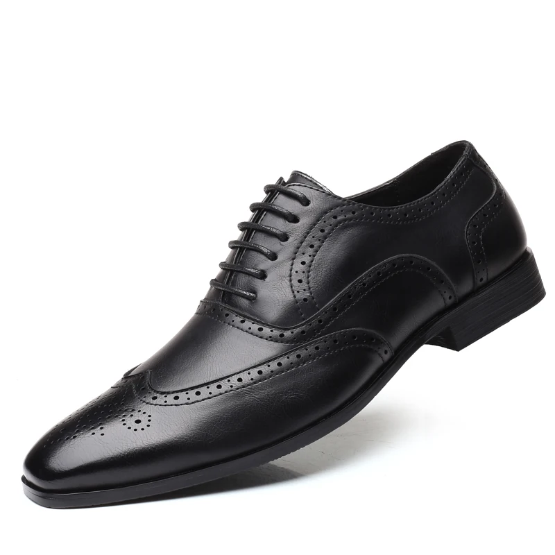 

Men's Large Size Casual Shoes Men's Breathable Fashion Men's Casual Shoes Business Formal Wear Casual Men's Shoes Black Retro
