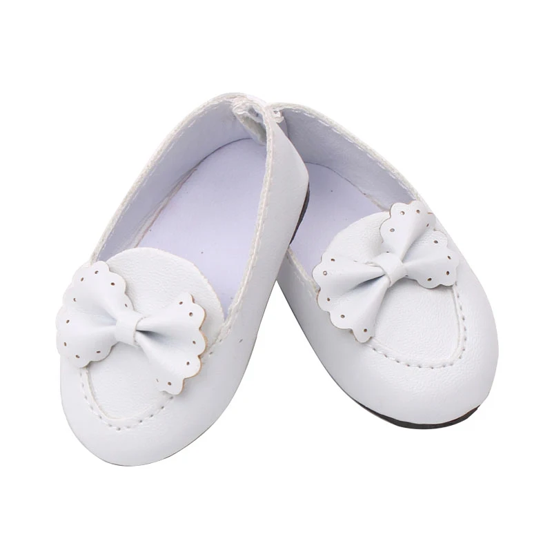 18 дюймов американская кукла Вечерние туфли-лодочки фиолетового цвета Платье с