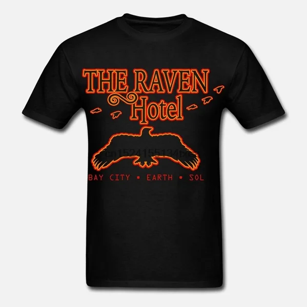

The Raven Hotel T-shirt Inspired by Altered Carbon - Sci Fi Netflix TV NEW