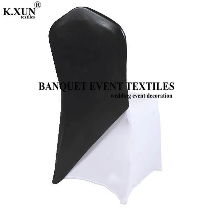 Красивый металлический чехол на стул из спандекса с бронзовым покрытием лайкра