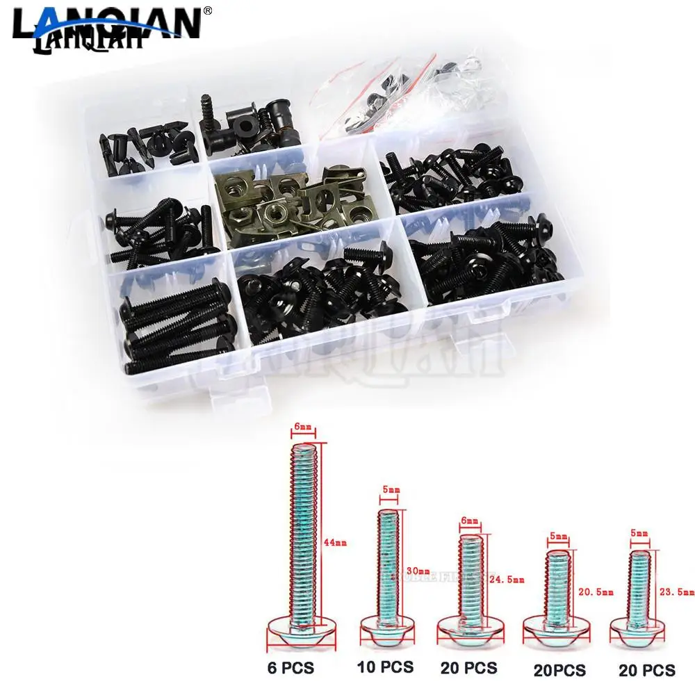 Универсальные болты для обтекателя мотоцикла винтовые Пружинные гайки DUCATI 749 800