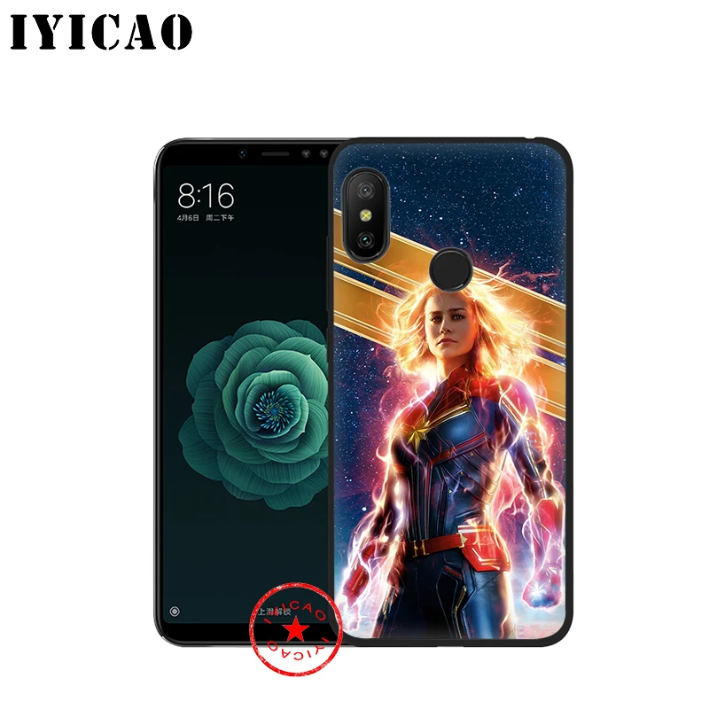 IYICAO капитан с героями комиксов Марвел мягкий чехол для Xiaomi mi A3 A2 A1 8 Lite 9 Se макс 3 F1