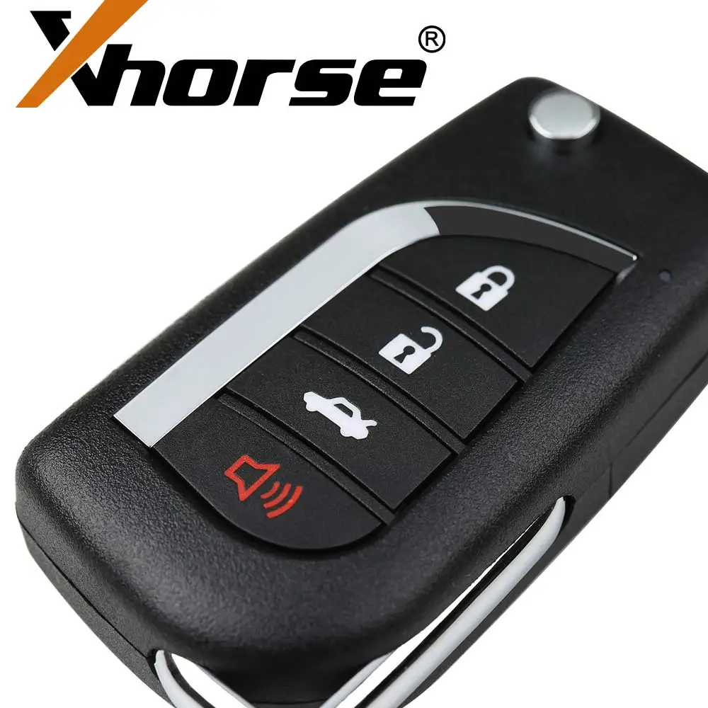 Универсальный проводной пульт дистанционного управления XHORSE XKTO10EN TO Y.T Style(Flip-4BTN) 4
