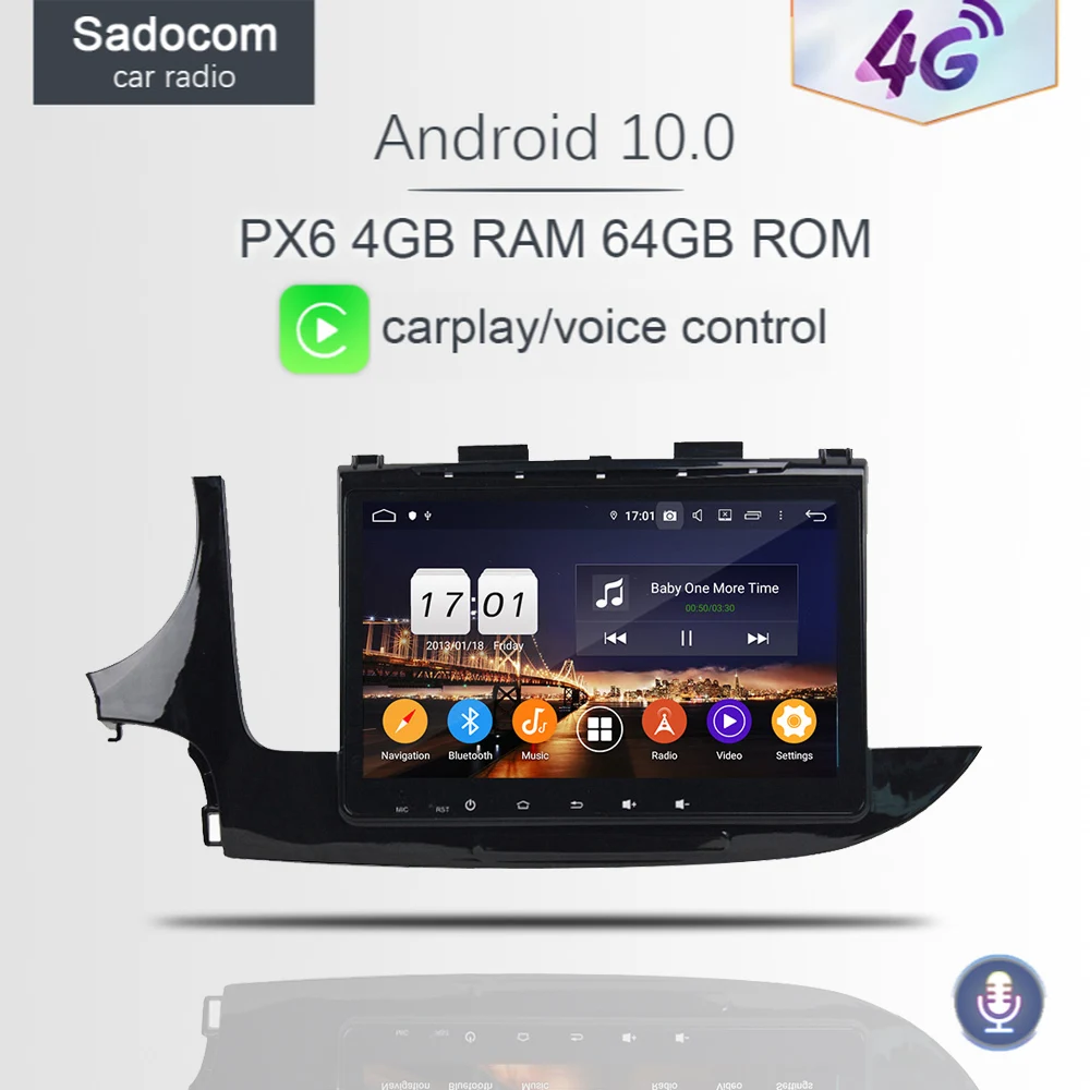 720P PX6 DSP 9 &quotIPS Android 10 0 8 Core 4 Гб RAM 64G Автомобильный dvd плеер GPS ГЛОНАСС Авторадио Bluetooth