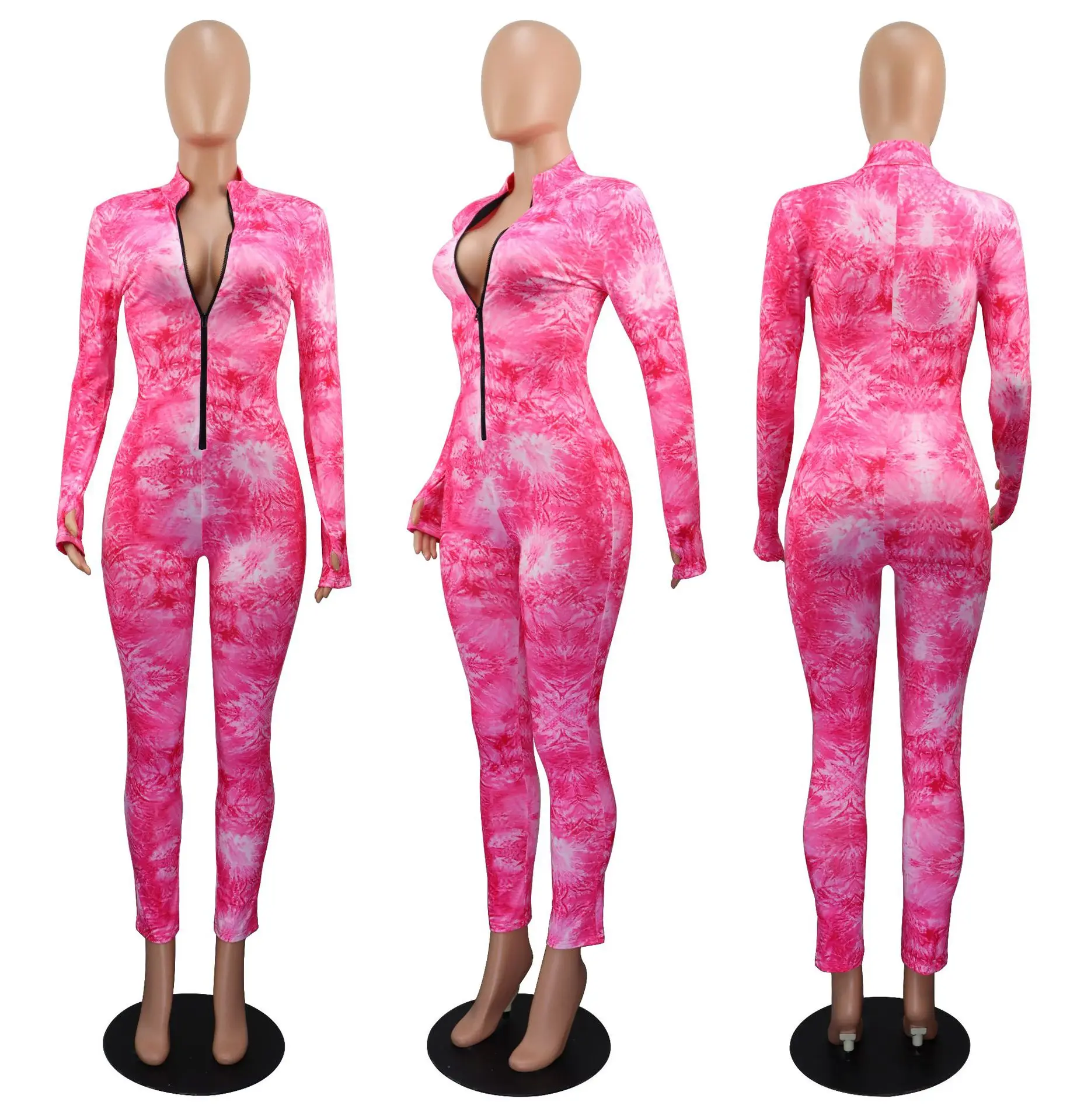 

Jumpsuits for Women 2020 Elegant Blue Pink Overall One Pice Outfits Romper Sexy Club Outfits for Women Clubwear 2020 Mono Mujer