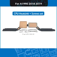 for macbook pro retina 15 touchbar a1990 cpu heatsink cpu cooling iron computer radiator heat sink with screws set 2018 2019