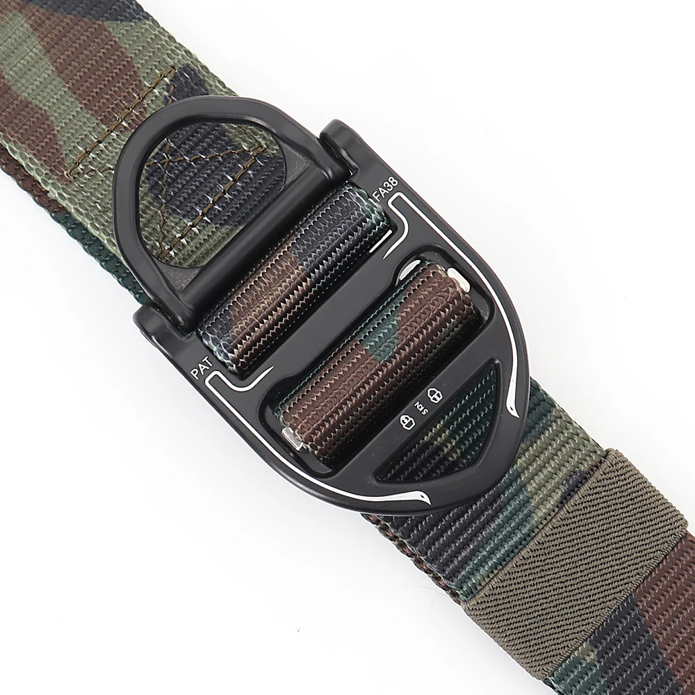 

Men's High Quality Tactical Outdoor Pull Loop Nylon Belt Luxury Designer Men's Fashion Strap Jeans for Men