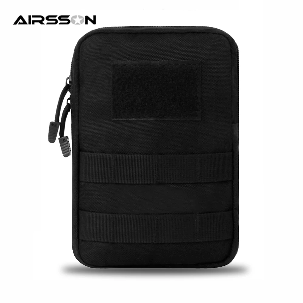 Флэш сумка Тактический Airsson MOLLE 600D военная поясная для ремня рюкзака