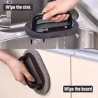 Сильная обеззараживающая губка-щетка для Ванной Щетка для плитки горячая Распродажа Магия сильные обеззараживающие вещества щетка для мытья Кухня и набором инструментов для чистки