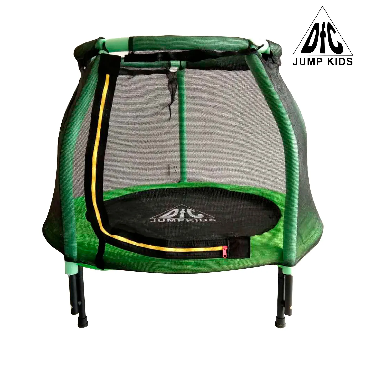 Батут DFC JUMP KIDS 48" зеленый с сеткой 48INCH-JD-LG | Спорт и развлечения