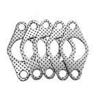 Прокладка выхлопной трубы автомобиля, 1,5-3,0 дюйма, с двумя отверстиями, 5 шт.лот