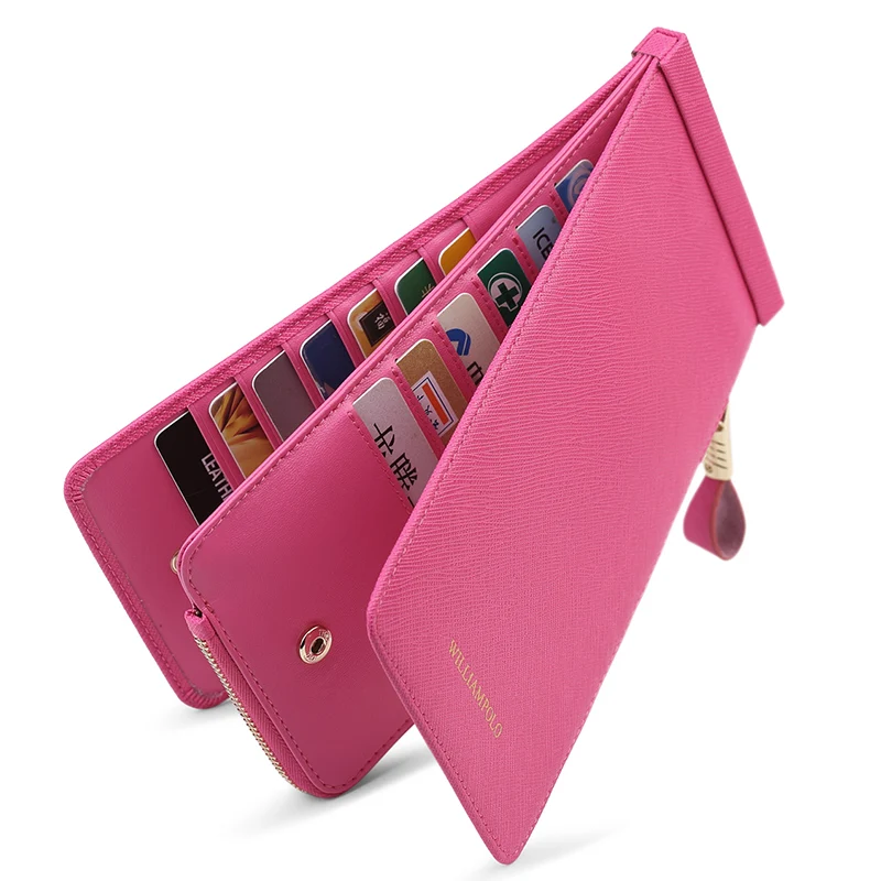 Женские кошельки WILLIAMPOLO кредитница кошелек из натуральной кожи клатч Роскошный