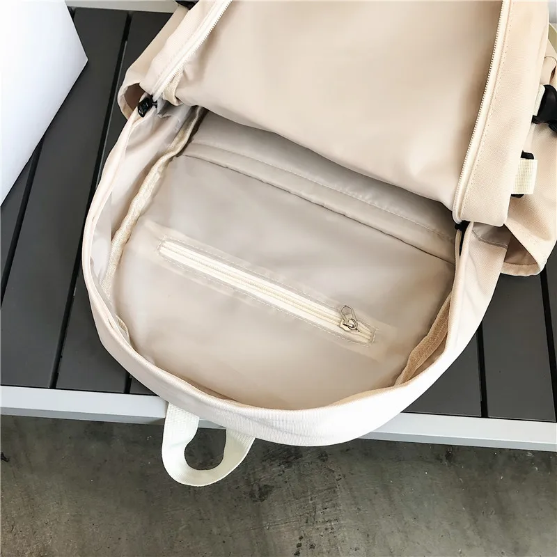 

Classic Oxford Women Backpack Waterproof For Girls Travel Bag Multiple Pockets Men Black Student BookBag Laptop Mochila