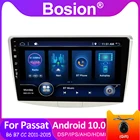 Автомагнитола Bosion DSP IPS GPS для VW Volkswagen Passat B7 B6 CC 2011-2015 Android 10 мультимедийный видеоплеер навигация GPS 2 Din