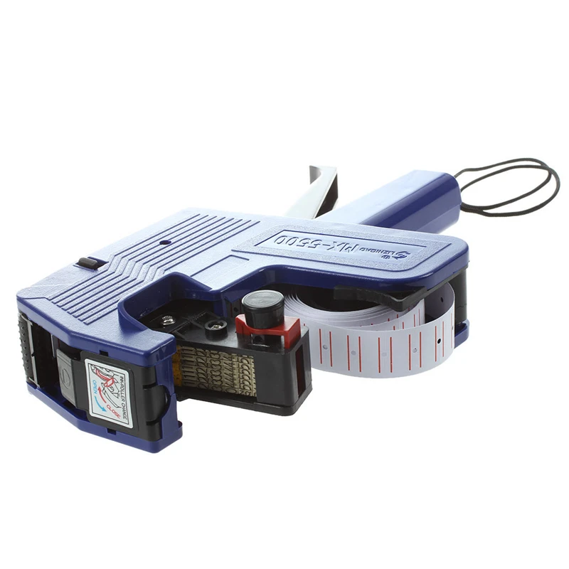 Синий 8 цифр Ручной Цена этикетки тег пистолет пластик | Дом и сад