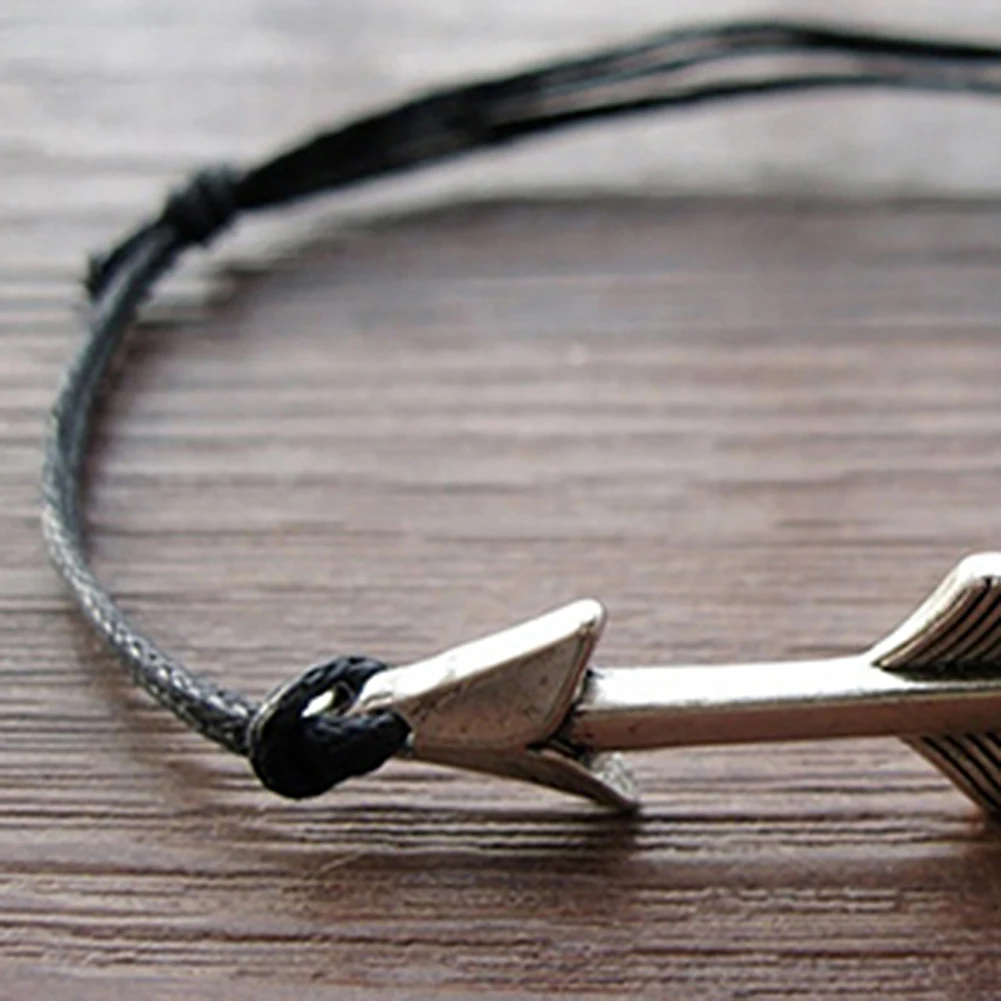 Винтажный браслет ручной работы для мужчин и женщин Регулируемый