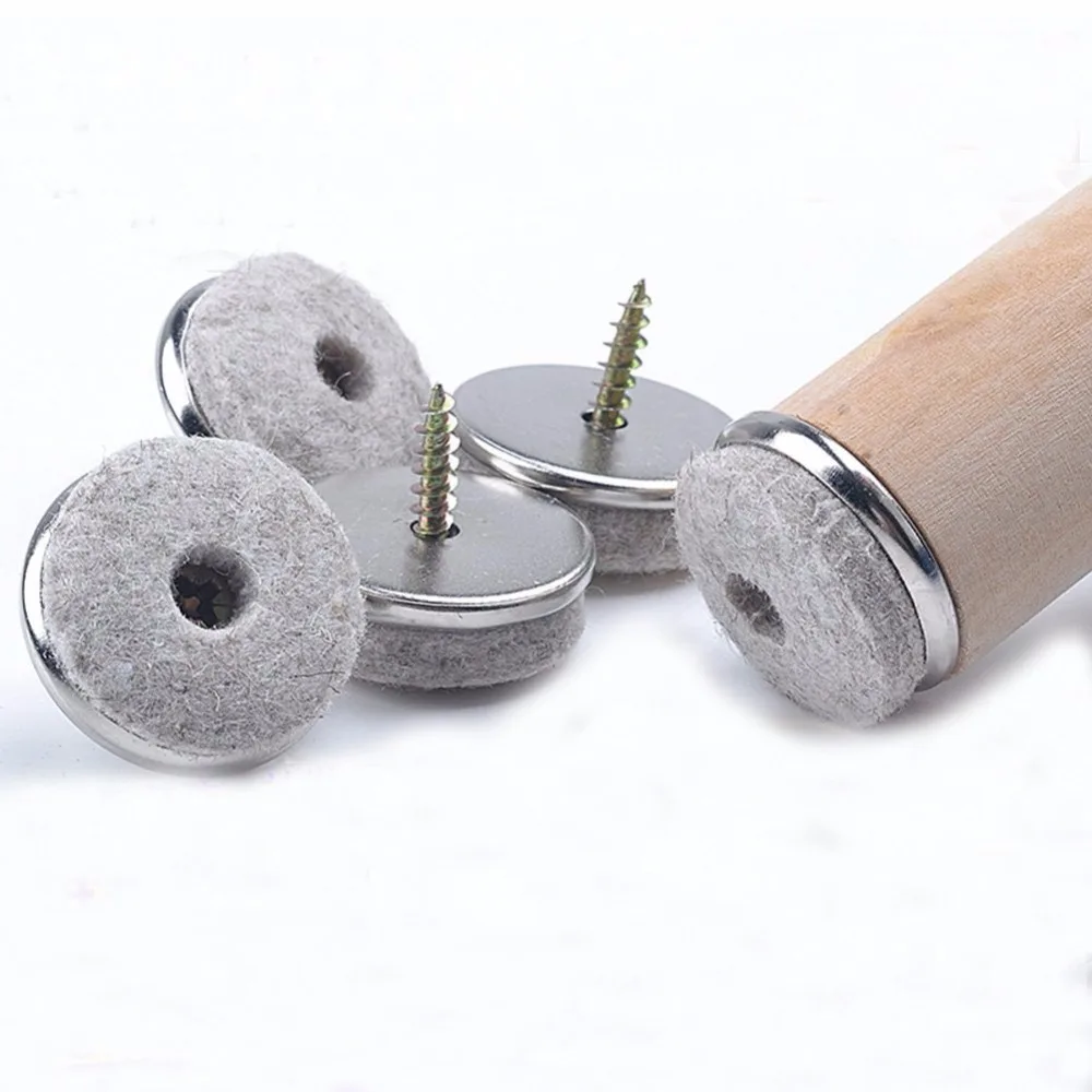 30 шт. фетровые Нескользящие напольные ножки для мебели дивана стула 22/24/28/38 мм |