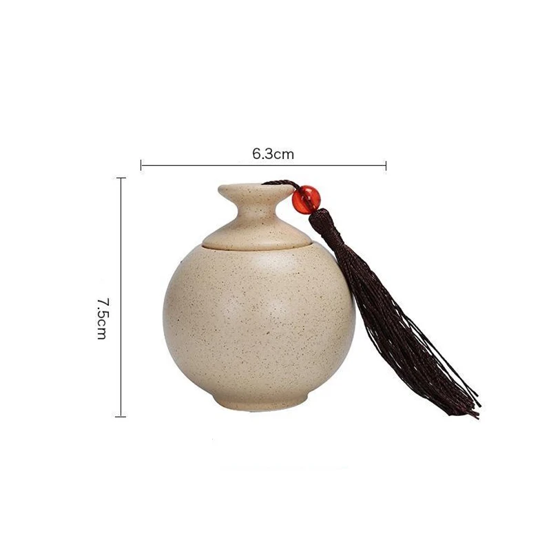 Креативный фарфоровый контейнер для хранения чая маленький еды чайная коробка