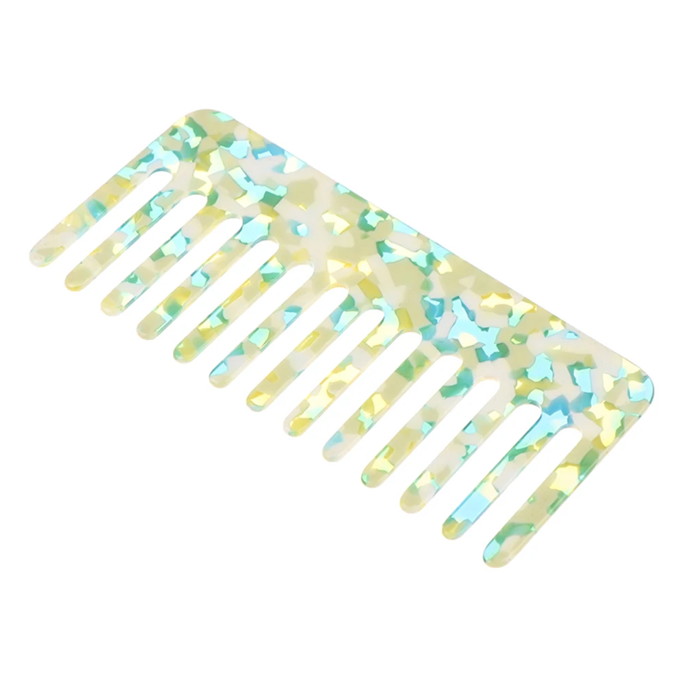 Расческа для волос с леопардовым принтом женская цветной парикмахерский гребень