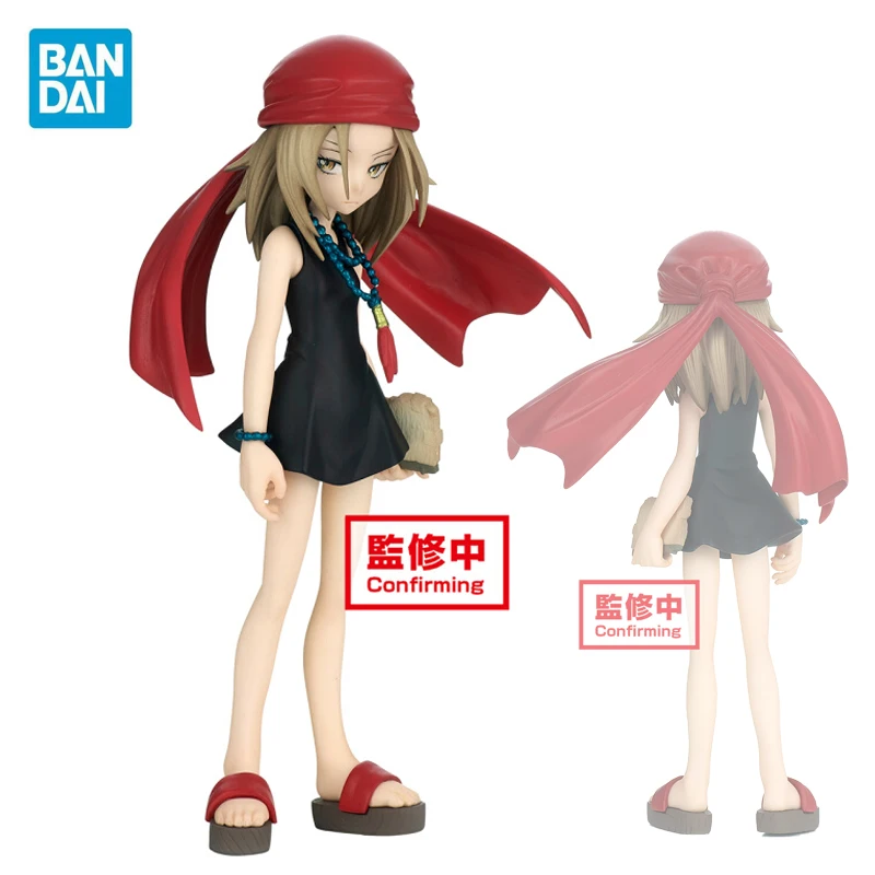 

In Stock Original Banpresto Shaman King Anmie Figure Kyoyama Anna Dolls Bandai 14Cm Pvc Figurine Model Toys for Boys Gift