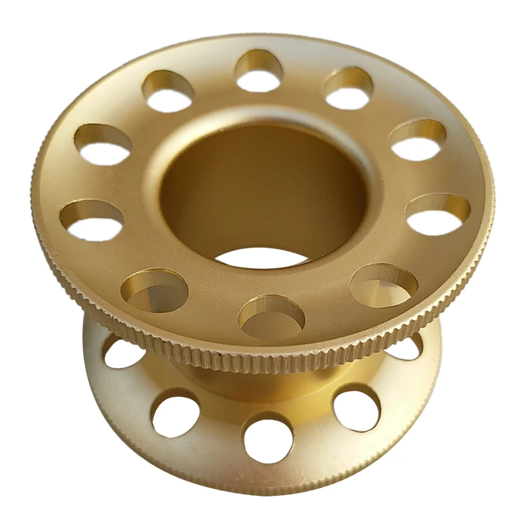 

Aluminum Alloy Scuba Diving Blank Finger Reel Guide Line Spool Diver Gear