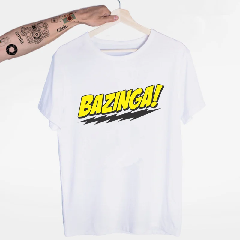 The Big Bang Theory bazinga футболка sheldon с круглым вырезом и короткими рукавами Летняя Повседневная модная футболка унисекс для мужчин и женщин