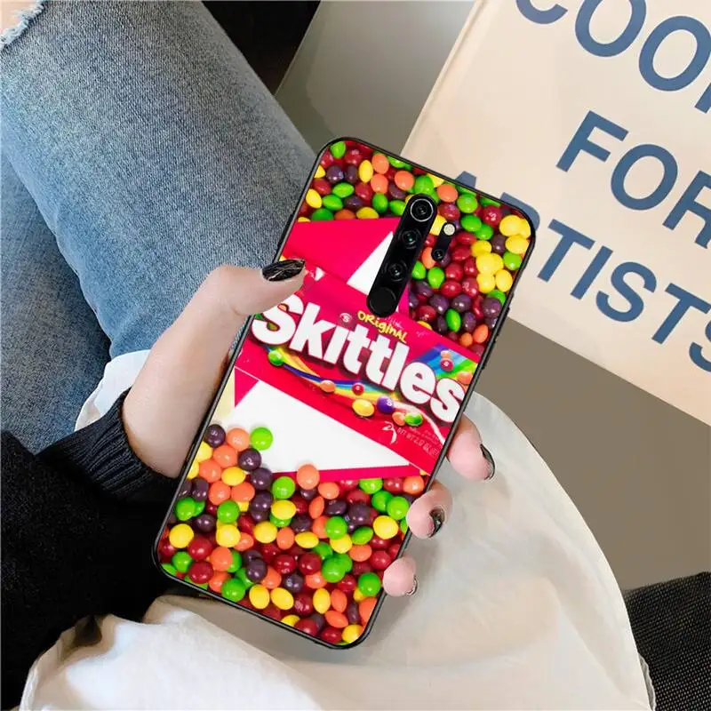 Чехлы CUTEWANAN Skittles для Redmi Note 8 8A 7 6 6A 5 5A 4 4X 4A Go Pro Plus Prime чехол телефона кислые