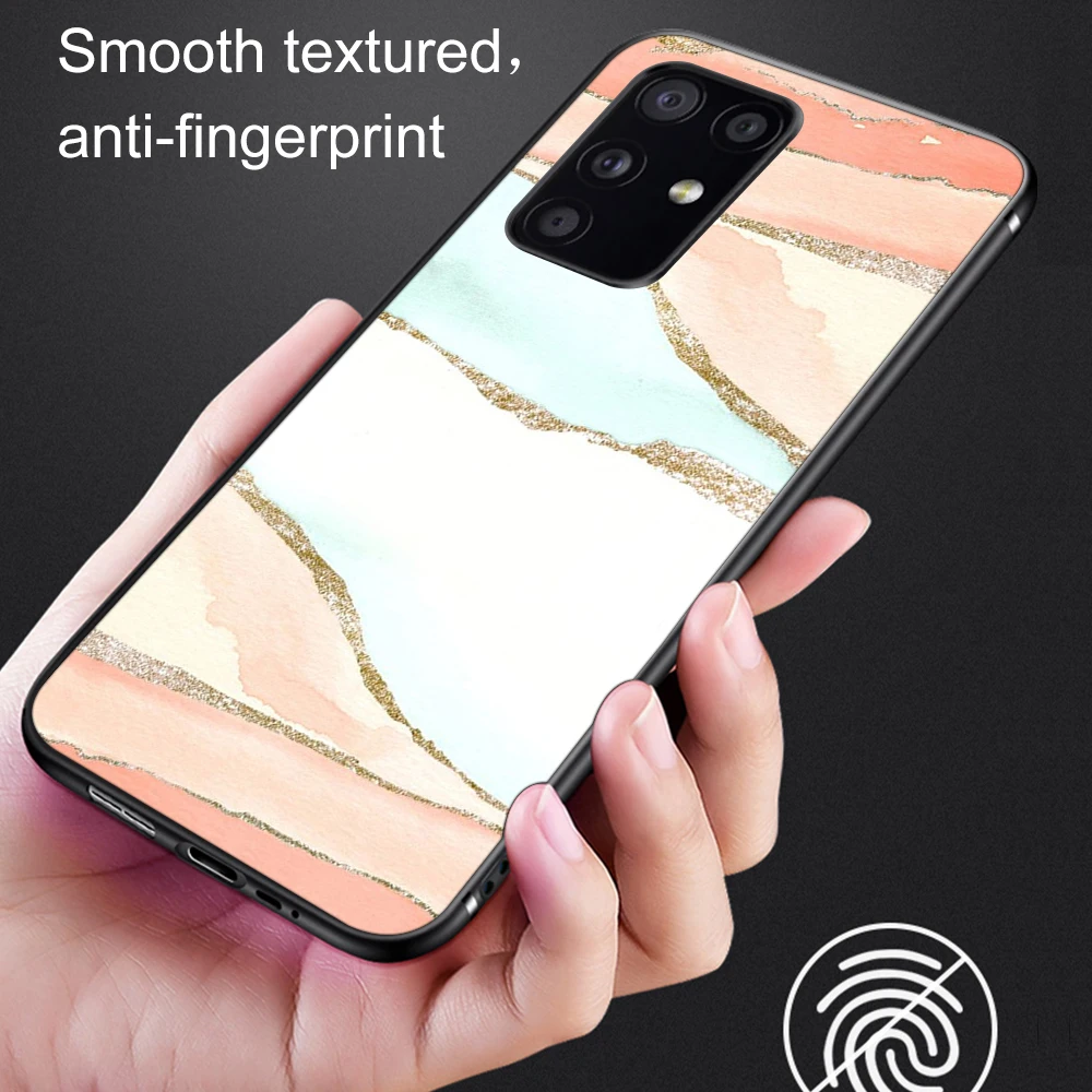 

Vogue Luxury Case For Samsung S21 A51 S20 S10 S9 Plus Ultra A50 A71 A70 A21S A02S A52 A72 NOTE 20 10 9 Plus Soft TPU Phone Funda