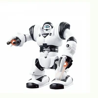 big size kid robot superhero walking electric robot with light music musical toys for children infant adult action figures