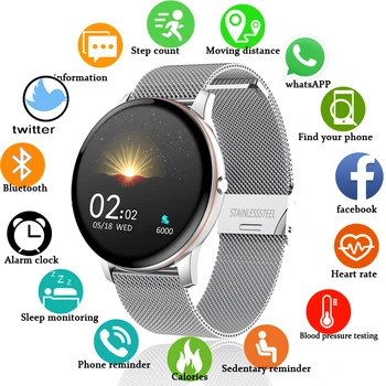 Women S Watches Lige 21 New Color All Screen Smart Watch Women Men Multifunctional Sport Heart Rate Blood Pressure Ip67 Waterproof Smartwatch Reviews Lobby Shopping Istdf774en500 Istore Com De Women S Watches Lige 21 New Color All Screen Smart Watch Women Men Multifunctional Sport Heart Rate Blood Pressure Ip67 Waterproof Smartwatch Reviews Lobby Shopping Istdf774en500 Istore Com De