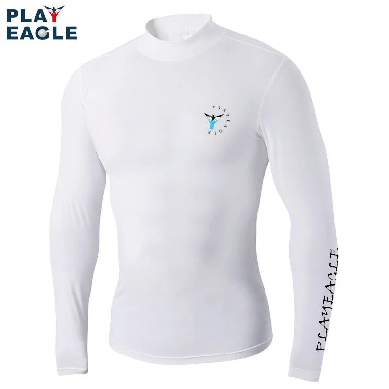PLAYEAGLE внутренняя одежда для гольфа мужская рубашка с длинным рукавом Базовая
