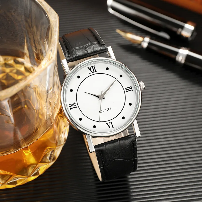 

Men Watches Luxury Brand Elegant Business Leather Strap Watch Men Military Sport Quartz Watch Mens Wristwatch Relogio Masculino