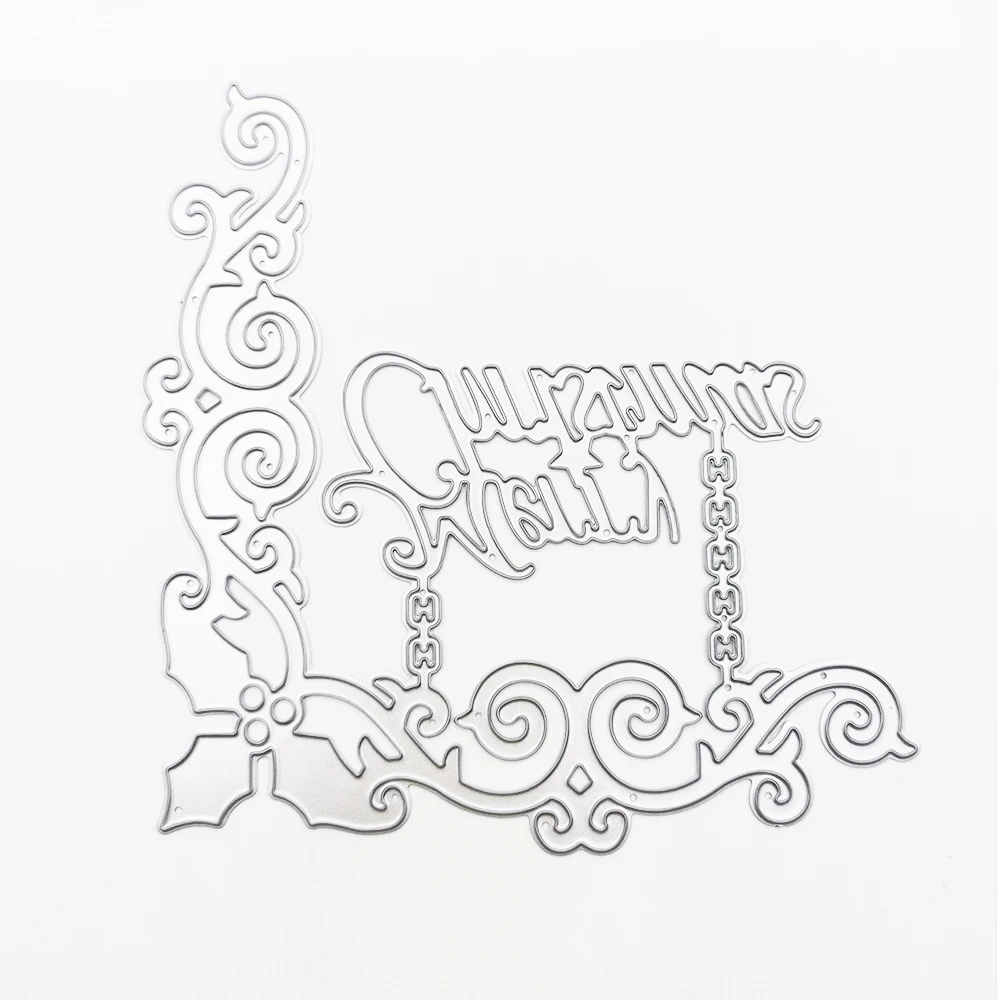 Рождественская подвеска для изготовления резки металла рамки Шаблоны