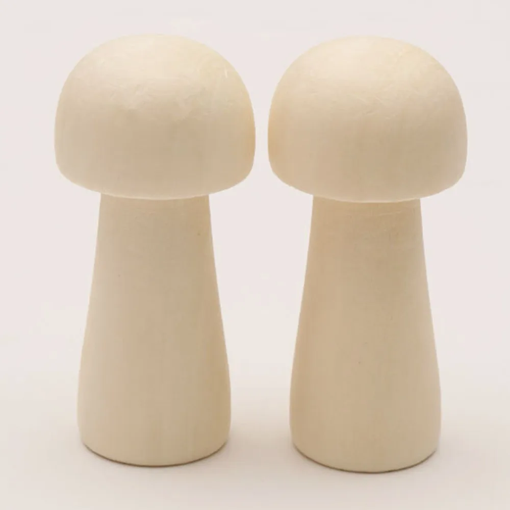 85 мм 65 DIY деревянный колышек гриб живописи незавершенной Изделия из дерева для