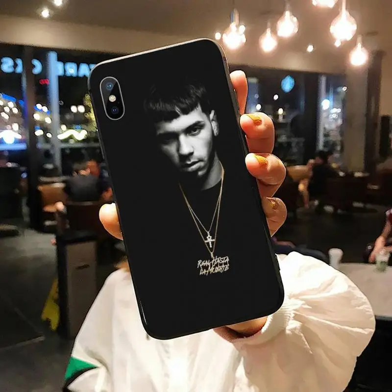 

bad bunny Anuel AA singer Phone Case for iPhone 11 12 pro XS MAX 8 7 6 6S Plus X 5S SE 2020 XR