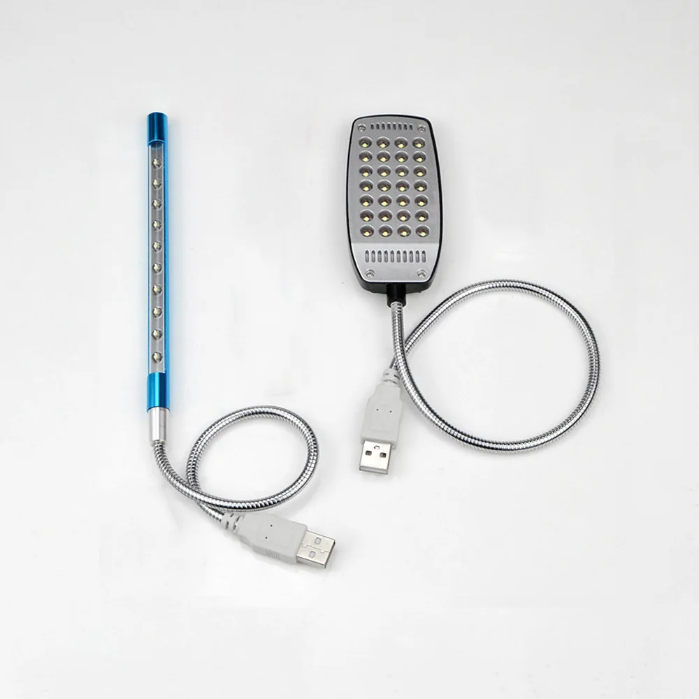 Гибкая светодиодная лампа для чтения USB светильник книг настольная ноутбука