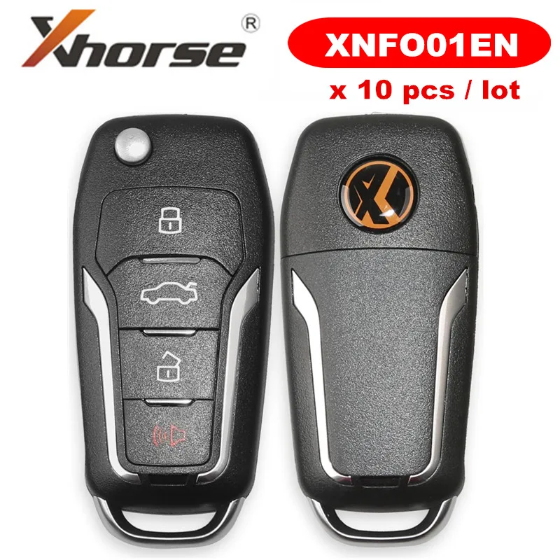 XHORSE XNFO01EN универсальный пульт дистанционного управления 4 кнопки беспроводной