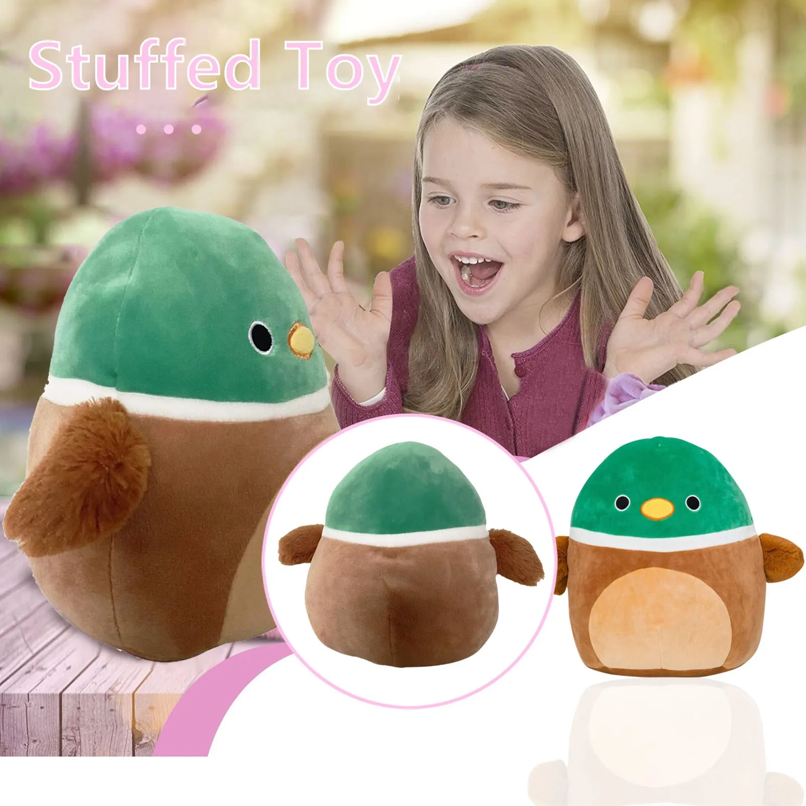 

20cm Plush Stuffed Toy Animal Shape Birds Kids Girls Gift Home Puppy Cute Plush Toy For Children Gifts Animals Plush Pillows #50