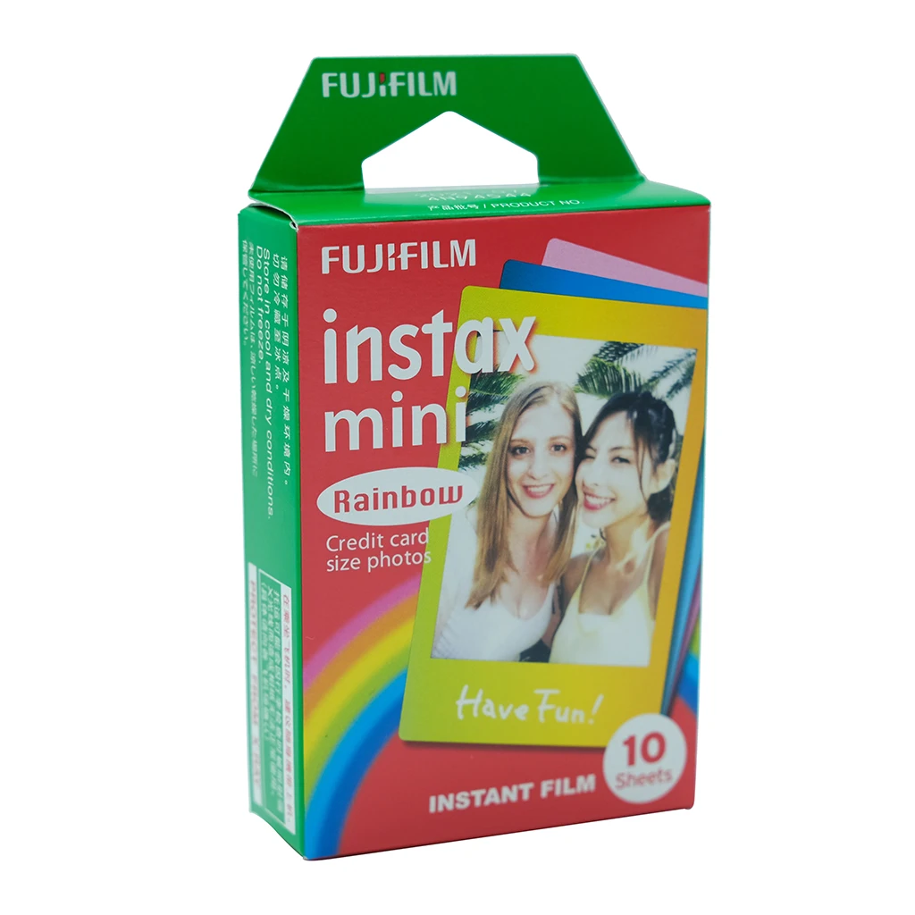 Новинка 10-80 листов Fujifilm Instax Mini пленка для Fuji 7/8/9/10/30/50 s/фотоаппаратов моментальной