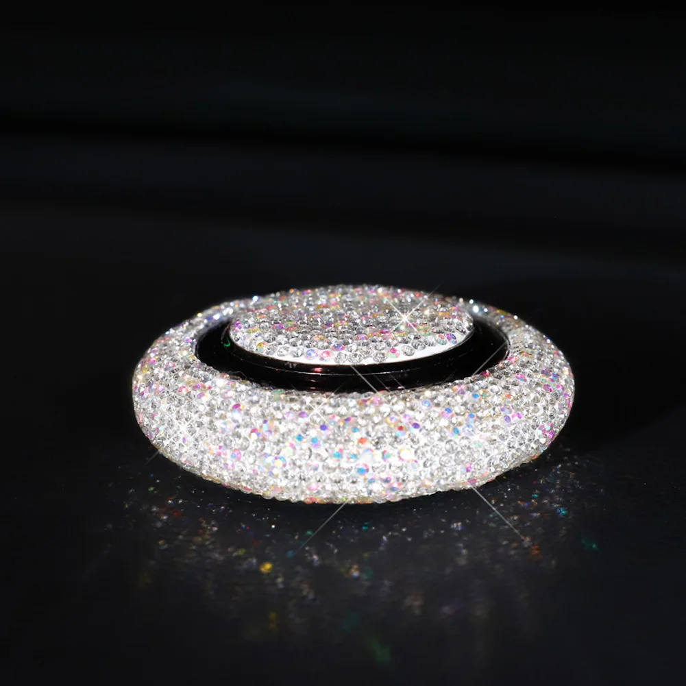 Блестящее украшение для салона автомобиля приборной панели стильные кристаллы