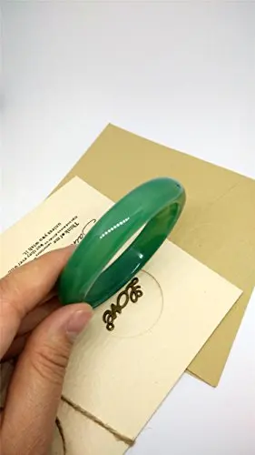 

Chinese Natural Green Jade Bracelet Temperament Jewelry Gems Accessories Gifts Wholesale Bangle Women Real Jade Bracelet