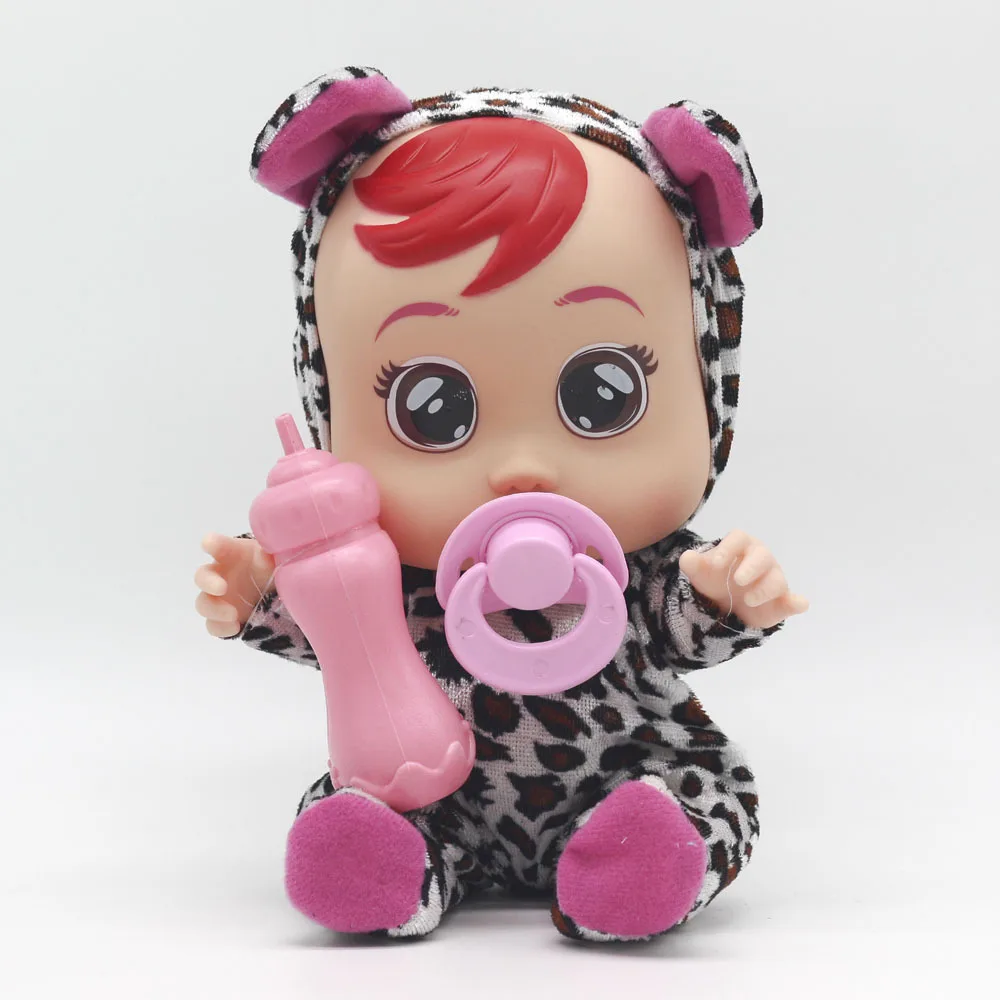 3D силиконовая кукла Inteiro Realista Reborn Cry A Baby, высокое качество, волшебные слезы, куклы, игрушки для детей, подарок-сюрприз