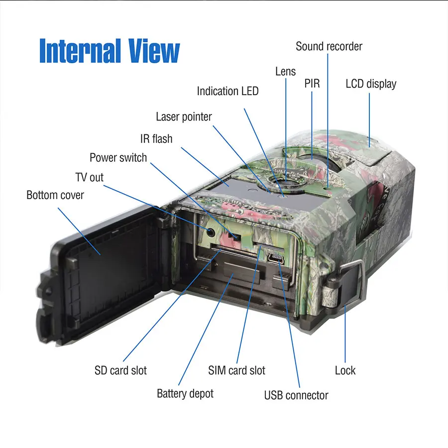 3g беспроводные охотничьи камеры Bolyguard SG88 3g-14mHD MMS/GPRS 14MP 940nm невидимые IR trail камеры Фото-ловушки