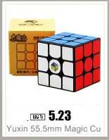 Qiyi 3x3x3 три слоя магический нео куб профессиональный конкурс скорость Cubo магические наклейки Пазлы куб игрушки для детей